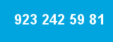 923 242 59 81